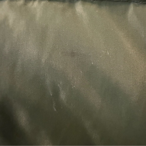 Vtg CAMEL Men's Goose Down Feathers Puffer Jacket Zip/Snap Pocket Size M hooded - Picture 8 of 14